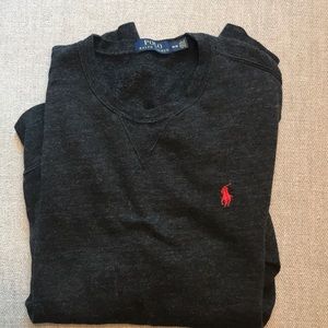 Men’s Polo Ralph Lauren sweatshirt size M gray